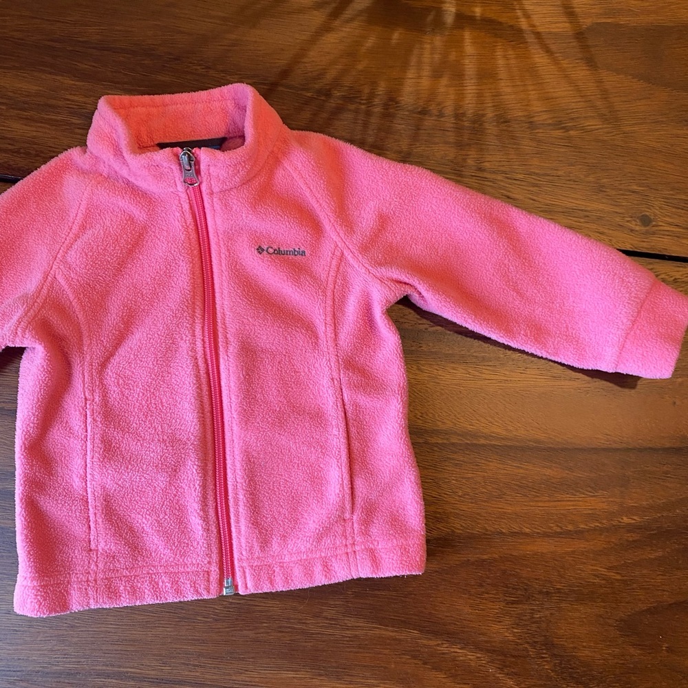 COLUMBIA | Toddler Pink Benton Springs Fleece Jacket 2T